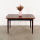 Table en palissandre, design danois, années 1970, production : Danemark