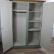 Grande armoire vintage Gautier vert sauge, France, années 60