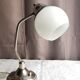 Lampe articulée en metal chromé
