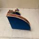 Painted Wood Corner Shelf