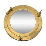 Miroir hublot laiton, 30 cm