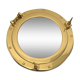 Miroir hublot laiton, 30 cm