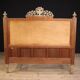 Lacquered Italian double bed in the Louis XVI style from the 20th century