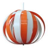 Moon pendant light vintage 1970 plexiglass