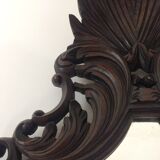 Antique beveled mirror