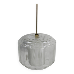 Lustre 1930 double Opaline - verre