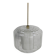 Lustre 1930 double Opaline verre soufflé laiton et cuivre