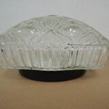 Square glass ceiling light