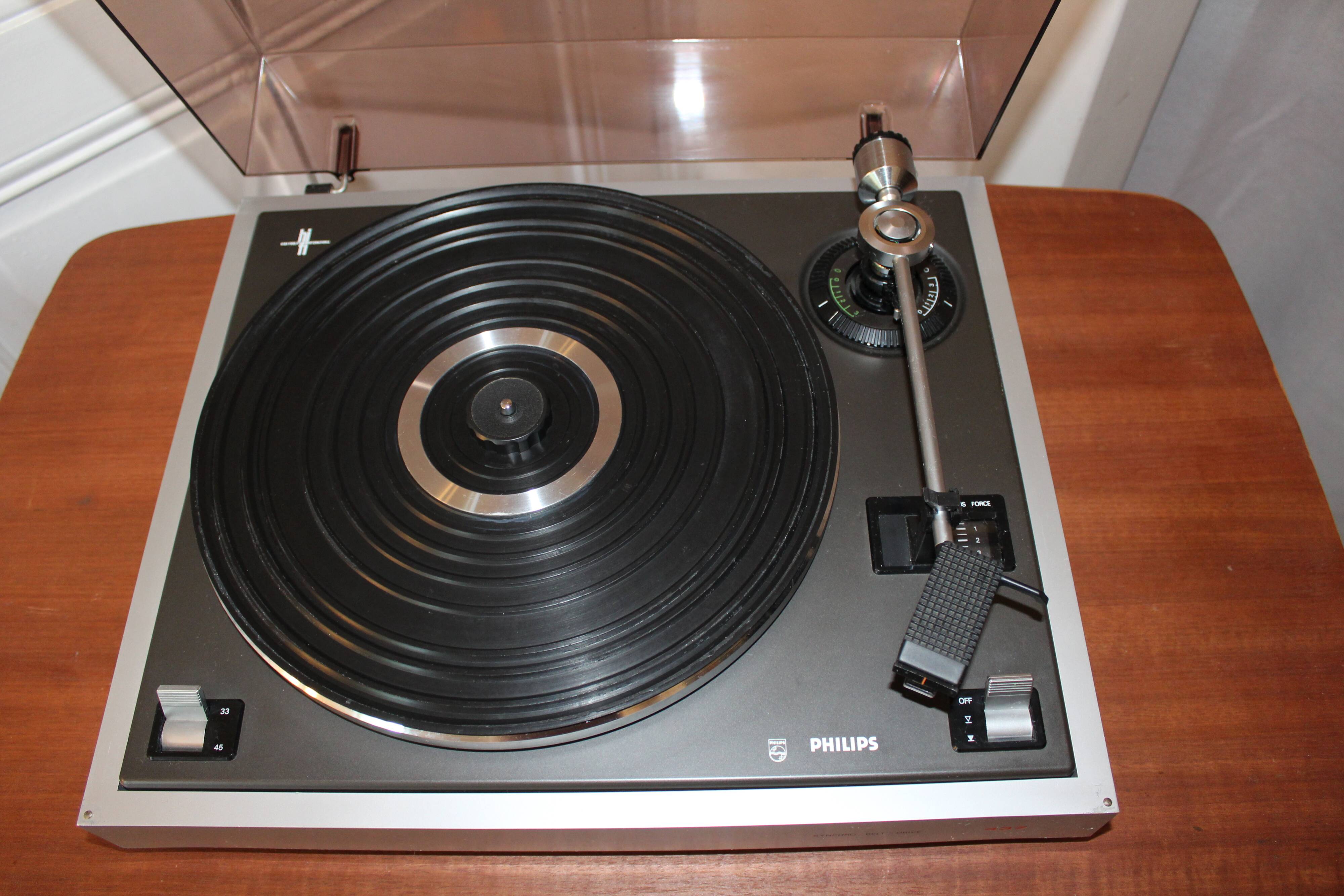Platine vinyle hifi vintage Philips 22 GA 437 (1978) Selency
