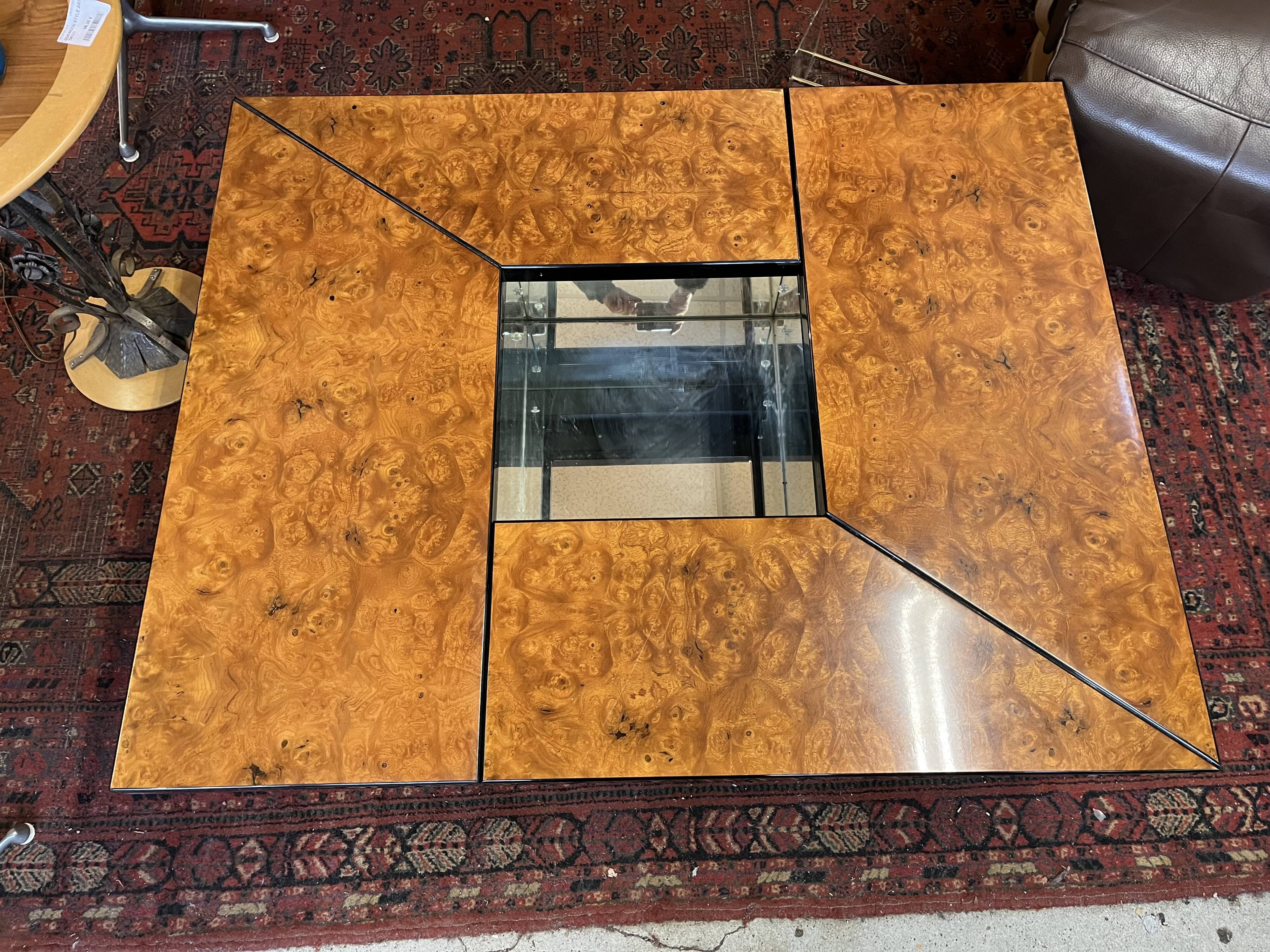 Modular coffee table design Paul Michel 70s/80s