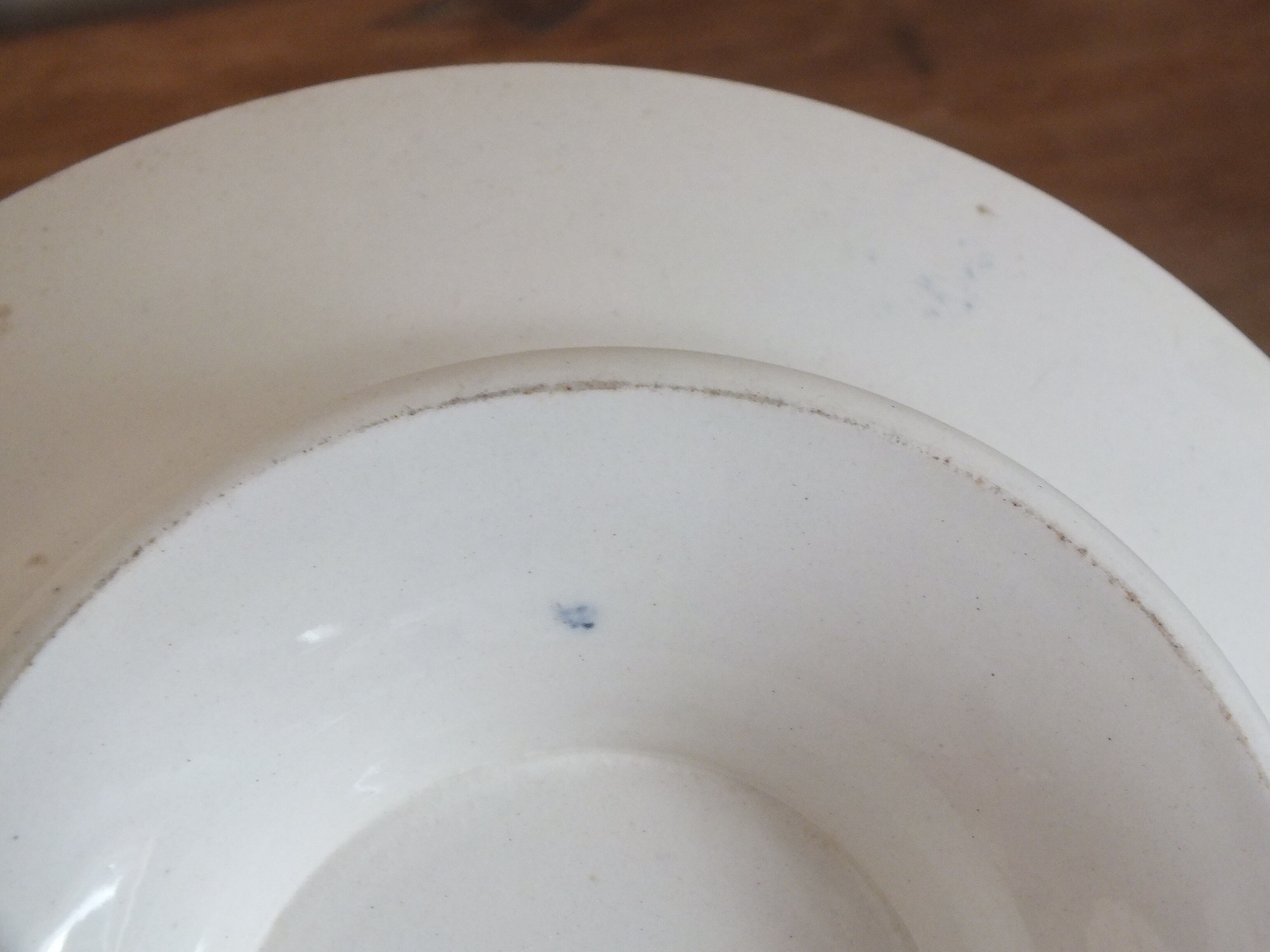 mounted plate or display in Iron Earth - fruit decoration