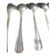 12 tablespoons Christofle model Boreal – Silver metal – Art Deco
