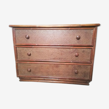 Dresser in canning and bamboo