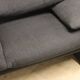 “Maralunga” sofa by Vico Magistretti for Cassina in tweed