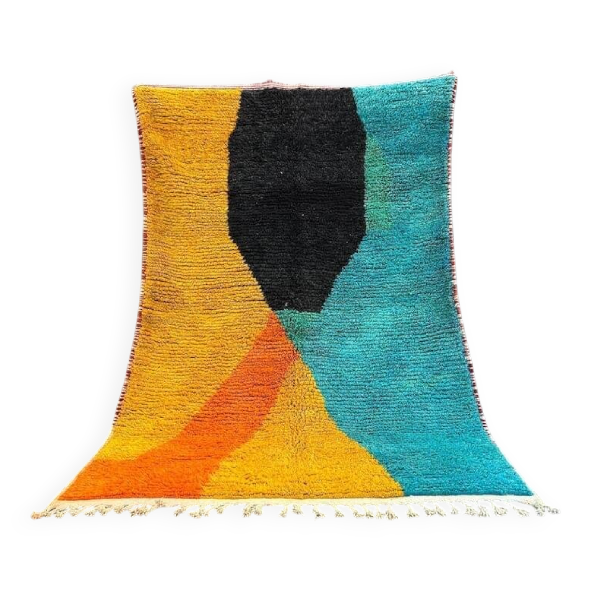 Handmade traditional Moroccan Berber rug size 150 x 250 cm