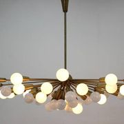 Rare Mid Century Chandelier Sputnik, Atomic, 1960s