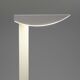 Pair of white Sames floor lamps, Italy, 1980s