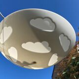 White cloud ceiling lamp Ikea Skojig