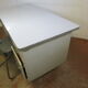 Bureau en métal années 60' type Strafor avec chaise