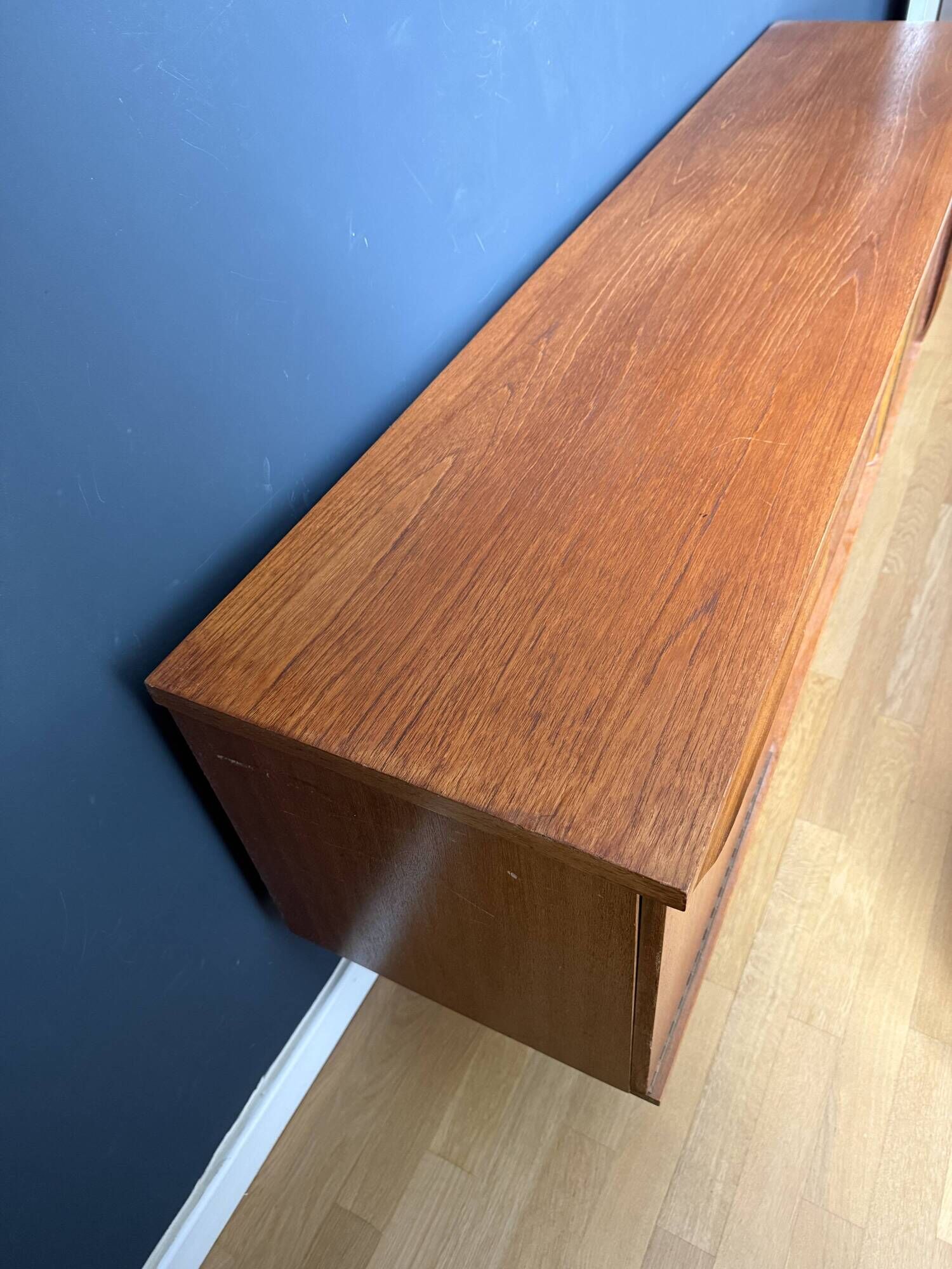 Vintage Scandinavian teak enfilade from the 1960s.