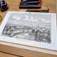 Châlons-en-Champagne, vintage engraving, printed in 1883.