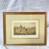 Hunting lithograph 1844