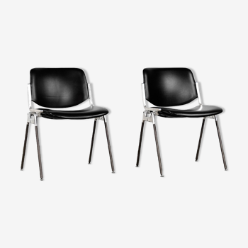 Vintage Italian DSC 106 Side Chair by Giancarlo Piretti for Castelli, 1960