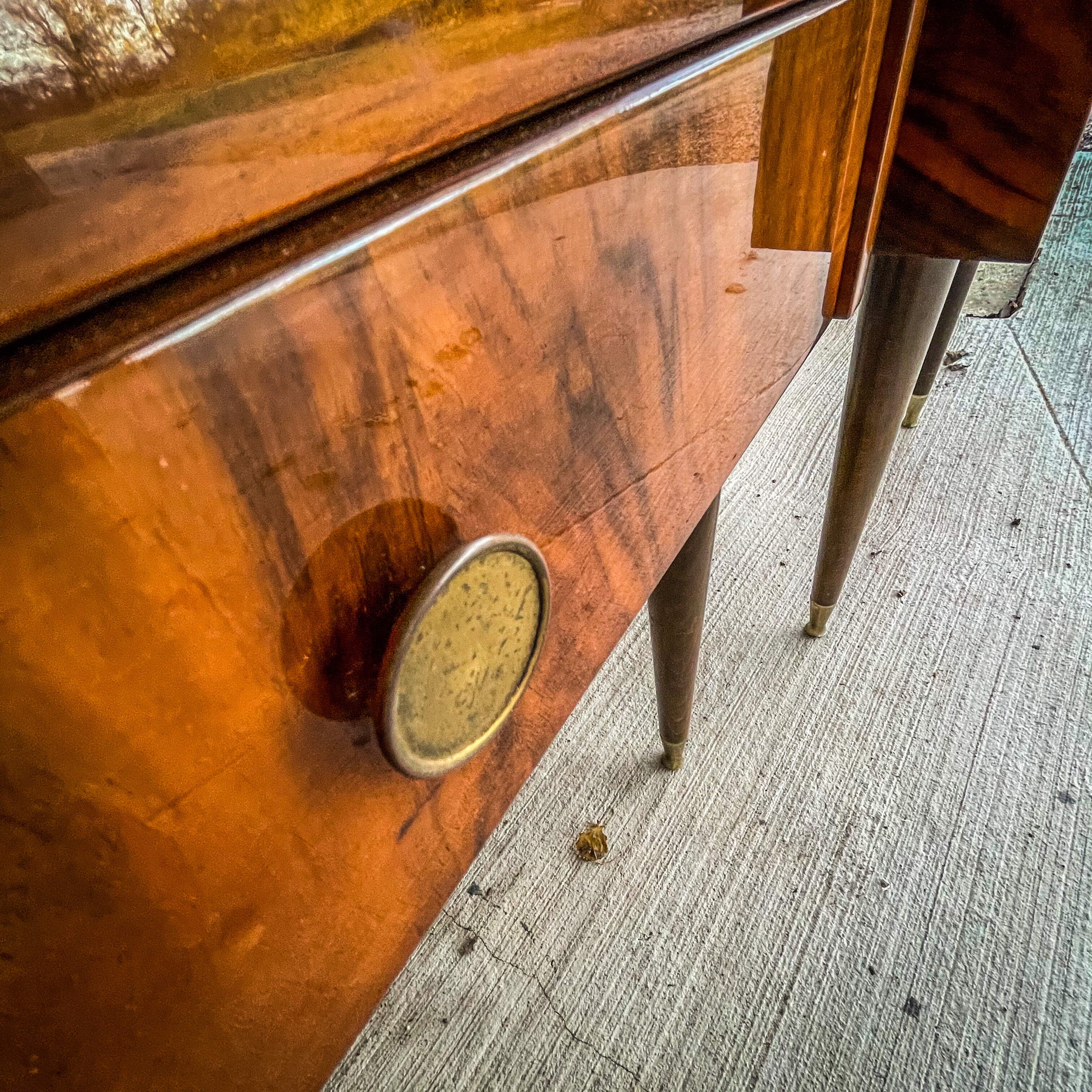 Pair of Rosewood bedside tables