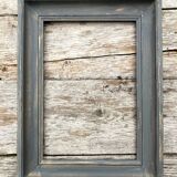 Black frame golden reflections