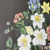 Vintage Still Life Painting of Flowers