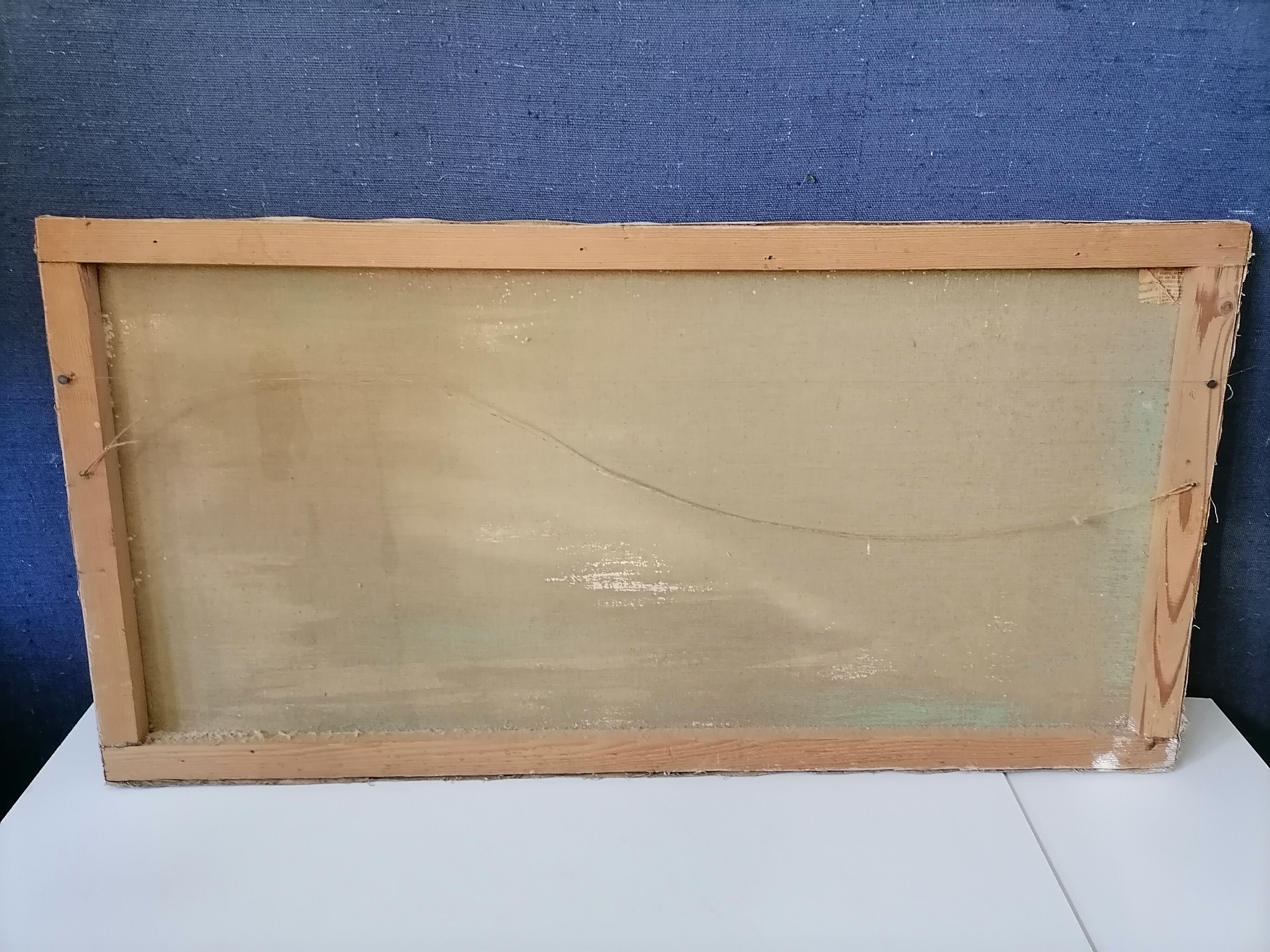 Oil on canvas Signed H. Richevillain