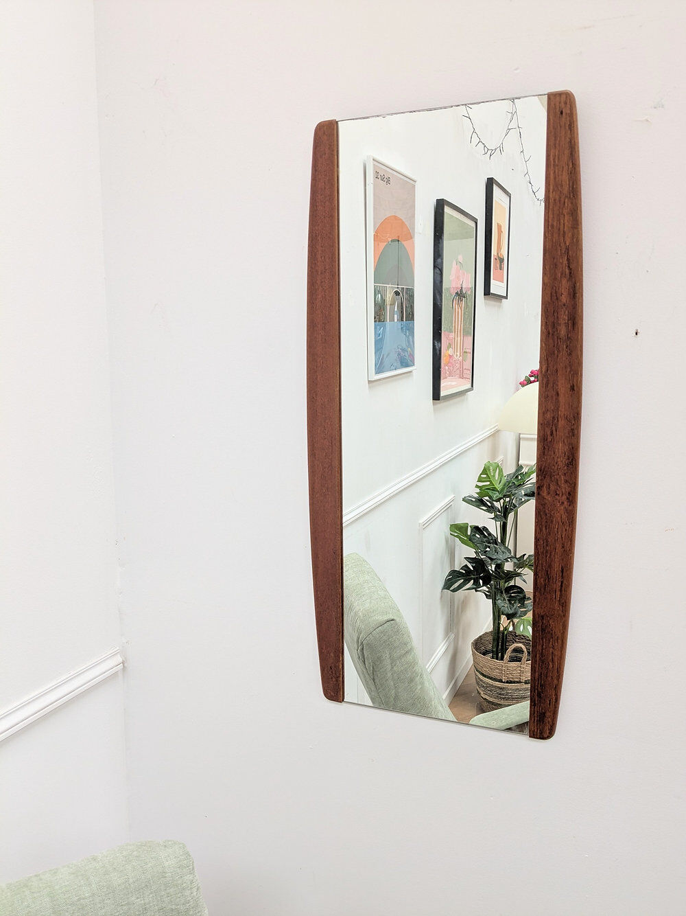 Scandinavian wall mirror