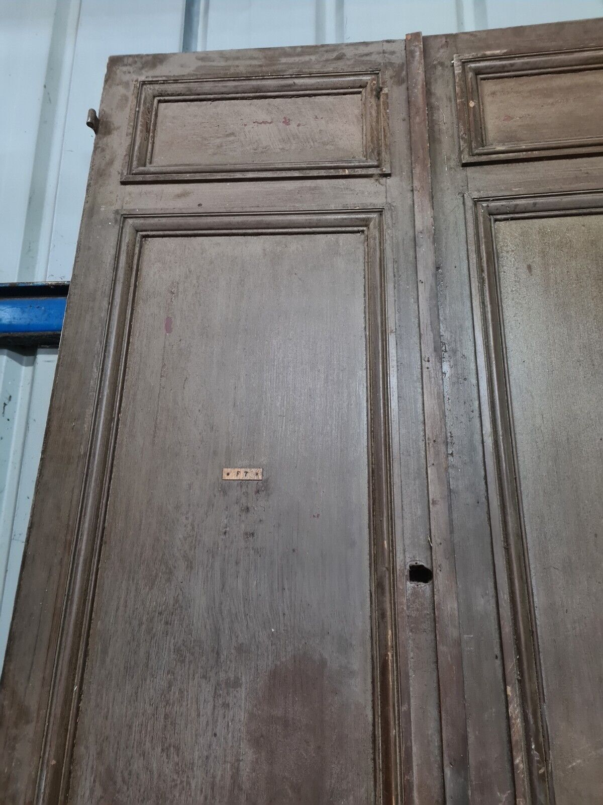 Pair of oak doors