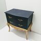 Commode vintage en bois relookée