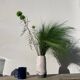 Raku vase / signed ceramic / handmade pottery