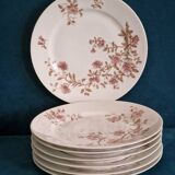 Dessert plates Hache Julien & Cie Vierzon