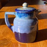 Teapot pitcher - old flamed stoneware