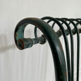 Set of 2 old chairs of square 1900