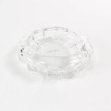 Mid Century Crystal Ashtray, Belgium 1960s