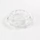 Mid Century Crystal Ashtray, Belgium 1960s