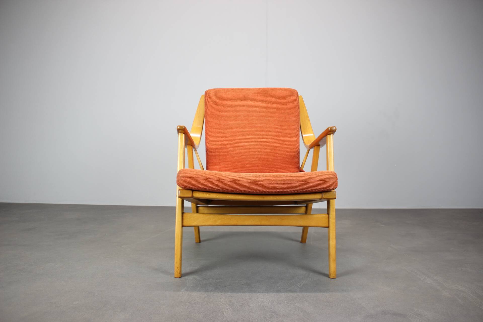 Beech armchair by TON, Czechoslovakia, 1970s