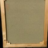 Oil painting on canvas "The Farm" Franco Prayer (1924) 60x50 cm