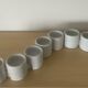 Set of 10 vintage candlesticks by Elhén Johansson