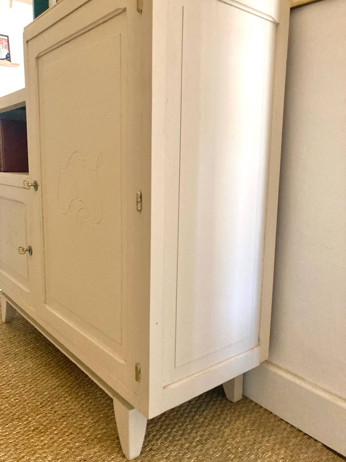 Asymmetrical Art Deco chest of drawers