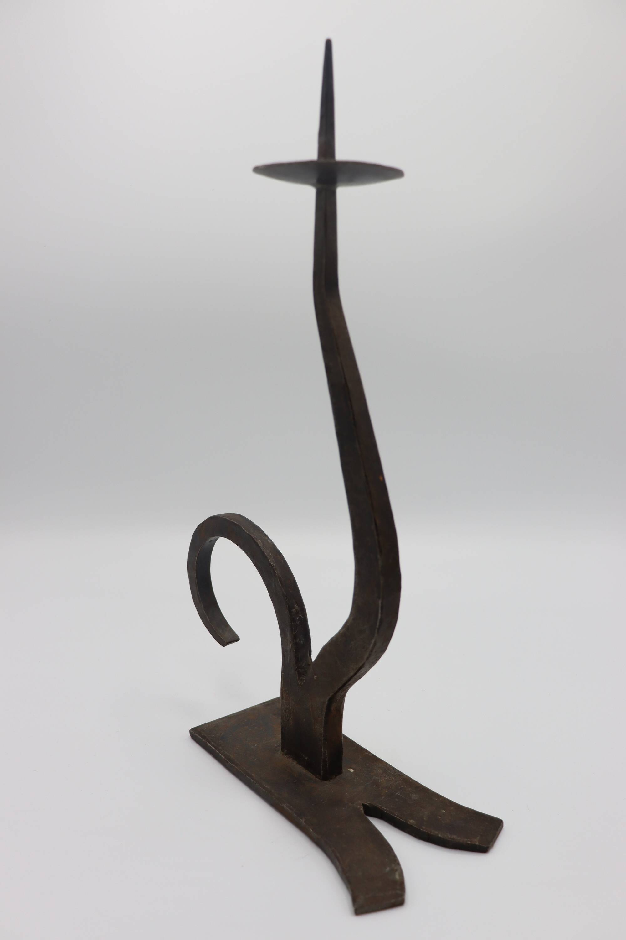 Marolles house wrought iron candlestick