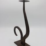 Marolles house wrought iron candlestick