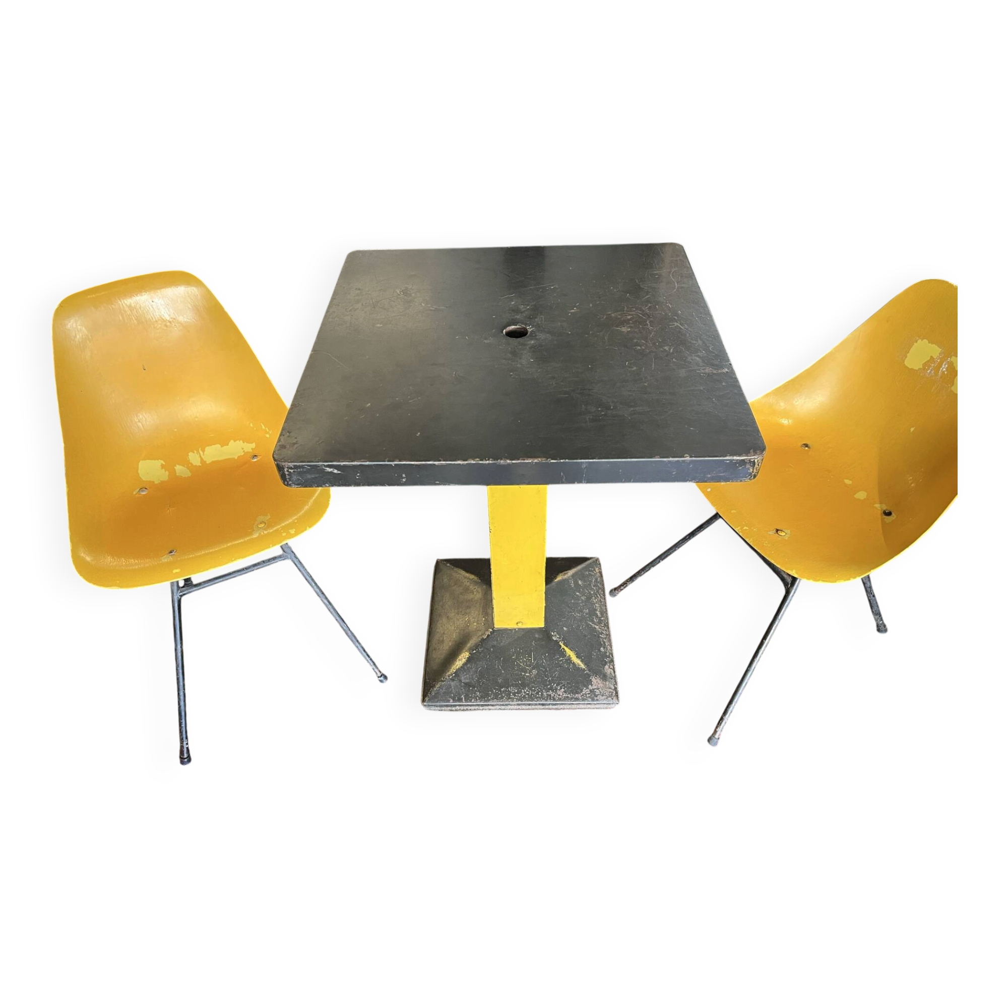 Table de bistrot 1950