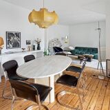 Roche Bobois travertine table