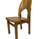 Vintage set of four pinewood chairs Rainer Daumiller minimalist design