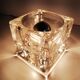 Peill glass cube table lamp - Putzler Germany